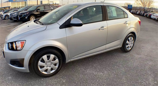 Pre-Owned 2015 Chevrolet Sonic LS 4D Sedan Silver Ice Metallic for Sale ...