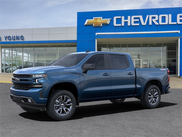 New 2021 Chevrolet Silverado 1500 RST 4D Crew Cab Northsky Blue ...