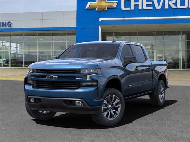 New 2021 Chevrolet Silverado 1500 RST 4D Crew Cab Northsky Blue ...