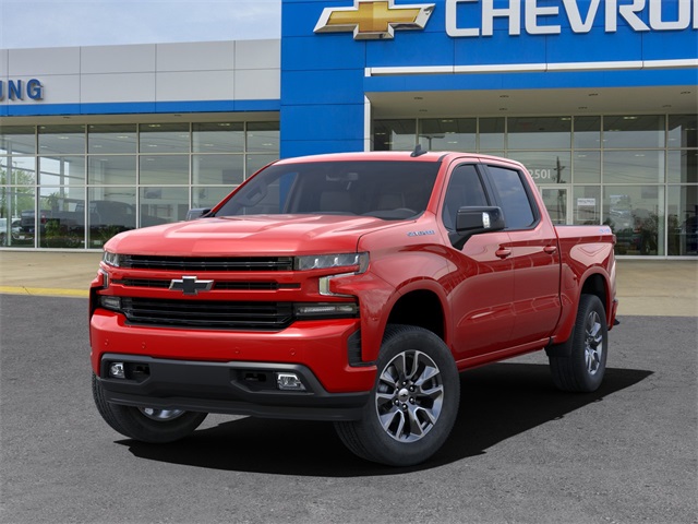 New 2021 Chevrolet Silverado 1500 RST 4D Crew Cab Red Hot for Sale in ...