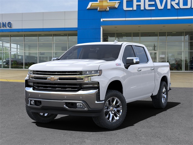 New 2021 Chevrolet Silverado 1500 LTZ 4D Crew Cab Summit White for Sale ...