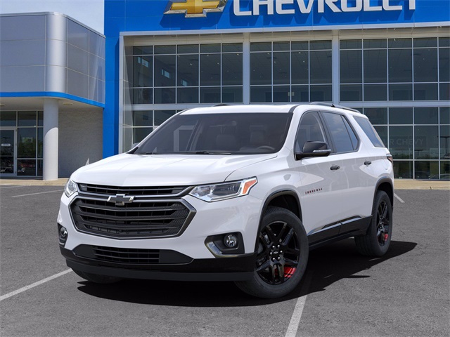 New 2021 Chevrolet Traverse Premier 4D Sport Utility Summit White for ...