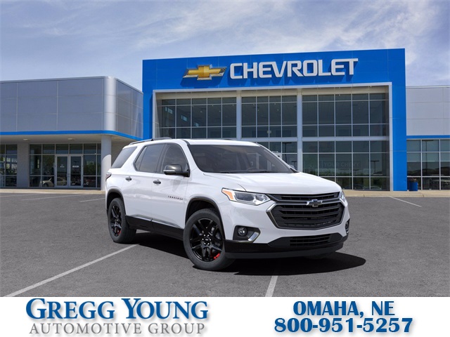 New 2021 Chevrolet Traverse Premier 4D Sport Utility Summit White for