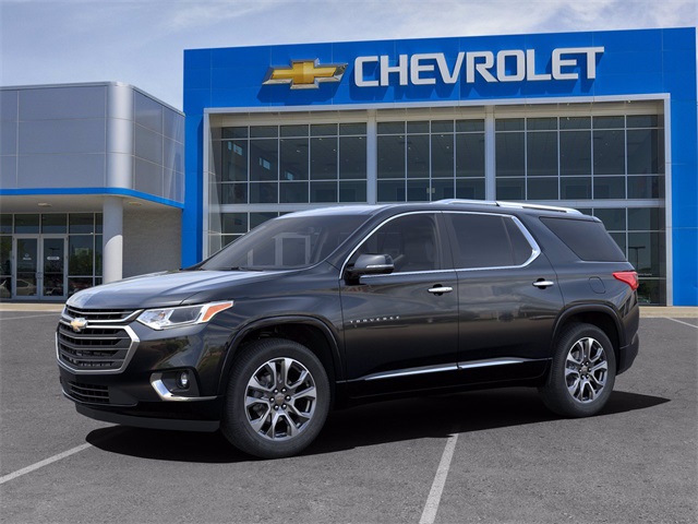 New 2021 Chevrolet Traverse Premier 4D Sport Utility Mosaic Black ...