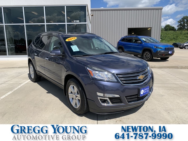 Pre-Owned 2013 Chevrolet Traverse LT 4D Sport Utility Atlantis Blue