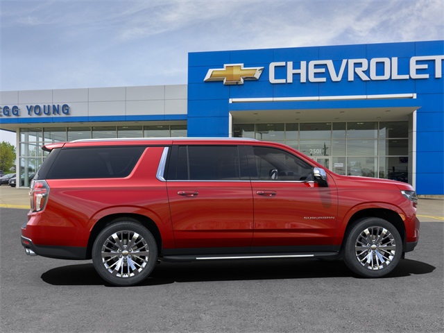 New 2021 Chevrolet Suburban Premier 4D Sport Utility Cherry Red ...