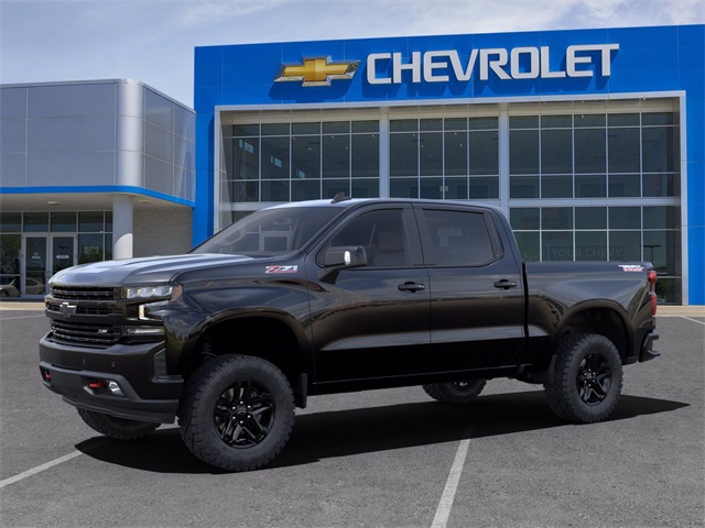 New 2021 Chevrolet Silverado 1500 LT Trail Boss 4D Crew Cab Black for ...