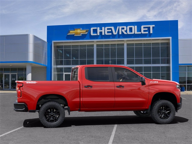 New 2021 Chevrolet Silverado 1500 LT Trail Boss 4D Crew Cab Red Hot for ...