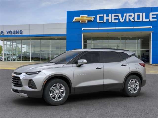 New 2020 Chevrolet Blazer 2LT 4D Sport Utility Silver Ice Metallic for ...